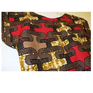 Tailored Royal Red Dress (Size 4-6)